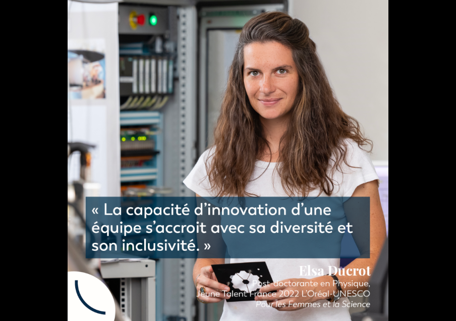 Elsa Ducrot / Laureate Jeunes Talents France Prix L'Oreal-Unesco Pour les Femmes et la Science 2022